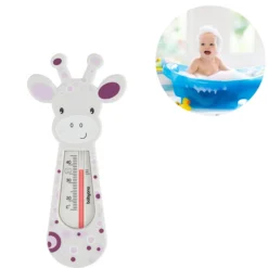 Termometro Del Agua Para Bebés Girafa Lila