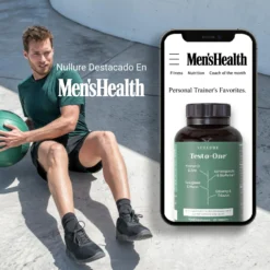 Testosterona natural hombre – maca, tribulus y ashwagandha para energía y vitalidad (120 cápsulas)