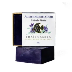 Thais Camila Acondicionador Matizador Violeta Pelo Teñido, Rubio, Decolorado O Blanco 55g