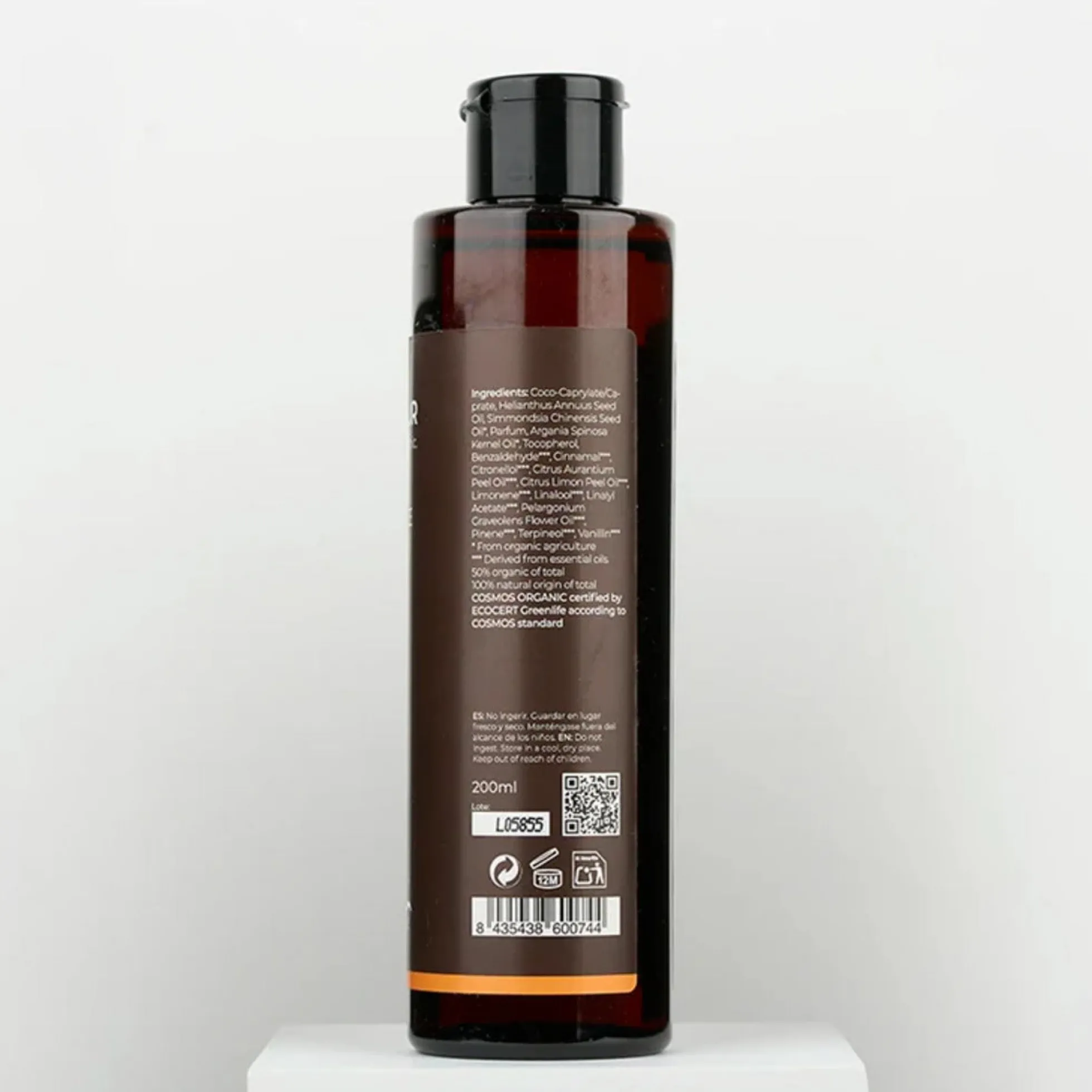 The Essence aceite corporal vitamínico seco ECO Arganour 200 ml