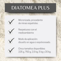 Tierra De Diatomeas Para Ayudar A Mantener El Gallinero Libre De Parásitos - Producto Natural - 750g