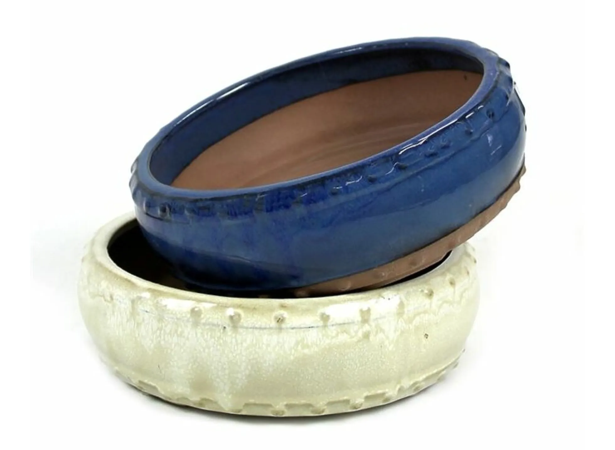 Tiesto Bonsai Redondo Crema 20cm