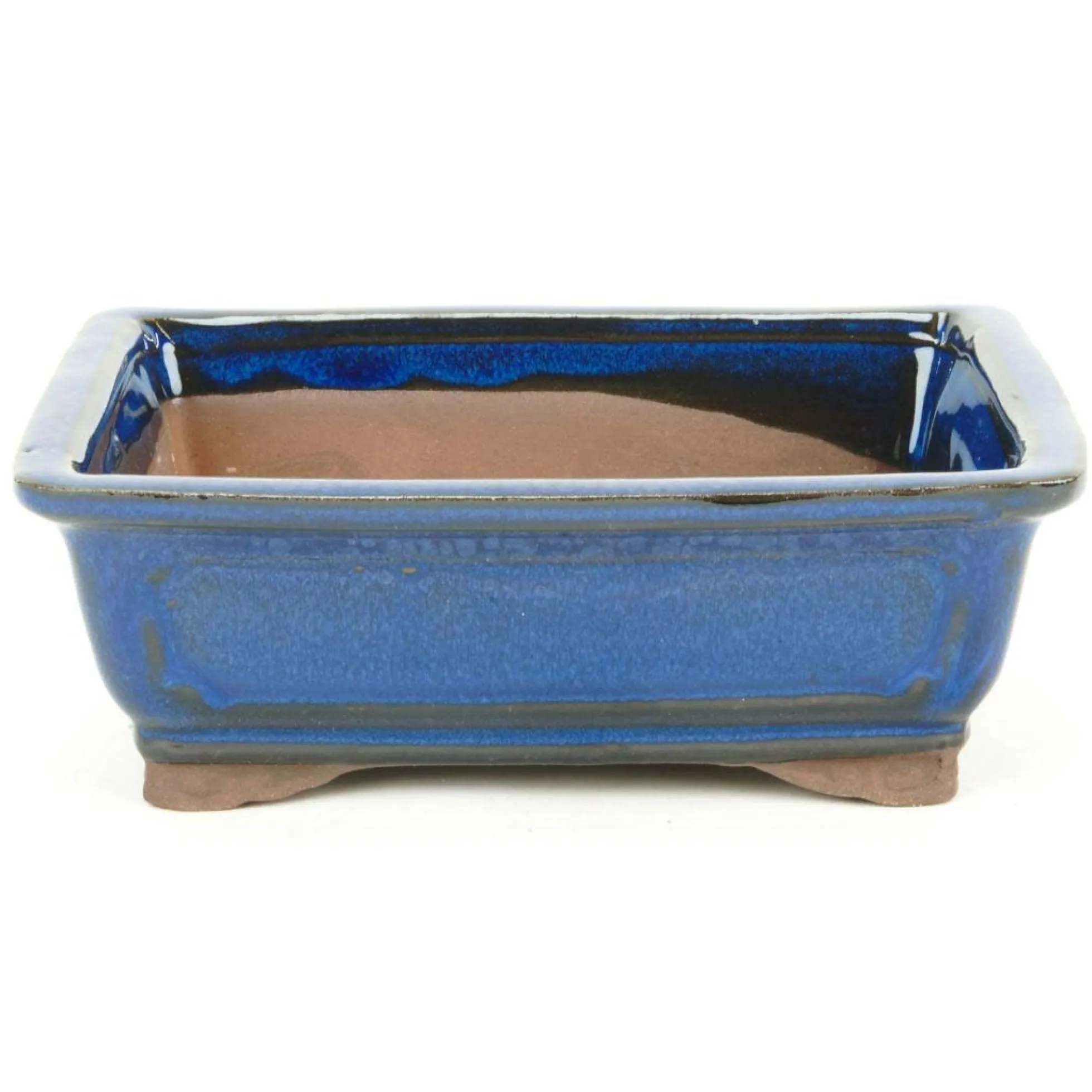 Tiesto bonsáis rectangular azul basic Class 20 cm
