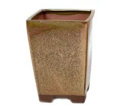 Tiesto Cuadrado Cascada De Gres 13.5x13.5x18cm