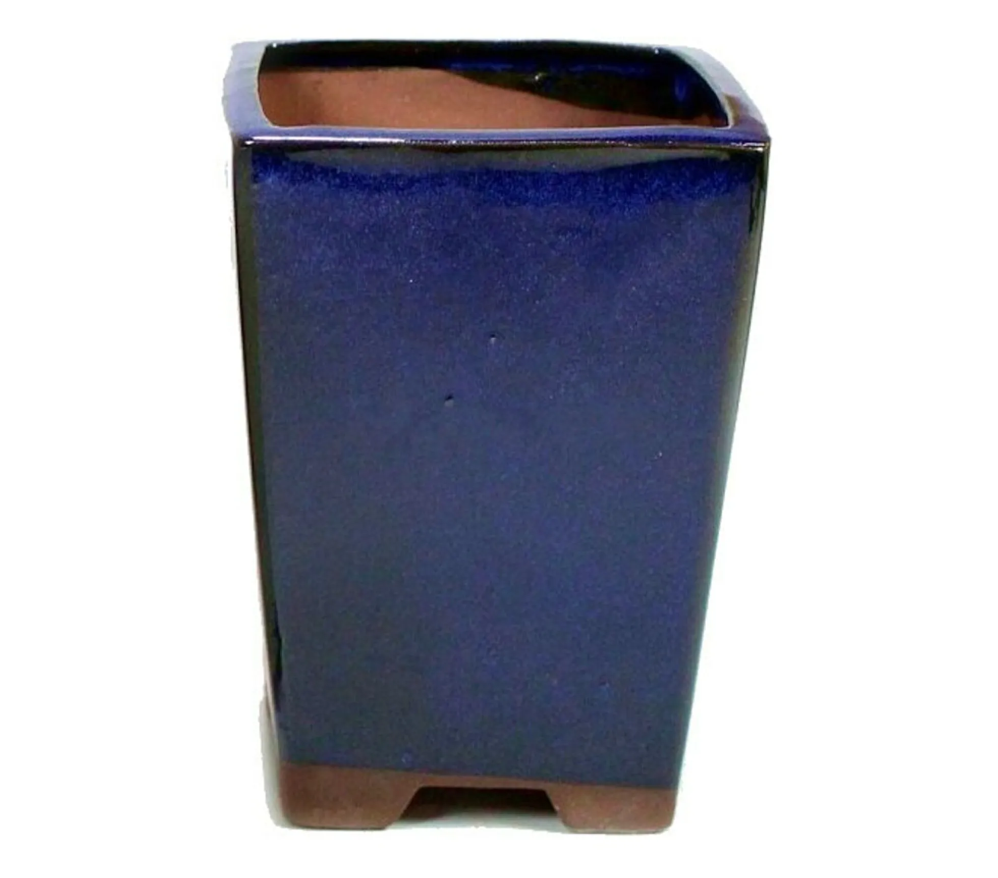 Tiesto Cuadrado Cascada De Gres 13.5x13.5x18cm