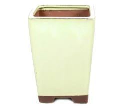 Tiesto Cuadrado Cascada De Gres 13.5x13.5x18cm