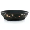 Tiesto Oval Gres Con Dibujos 19x4.5cm
