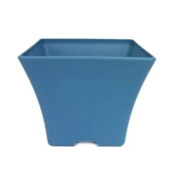 Tiesto prebonsai plástico azul 11,5 x 11,5 x 9 cm