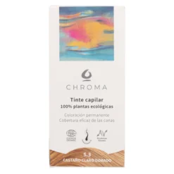Tinte Chroma BIO Castaño Claro Dorado 5.3 100 g