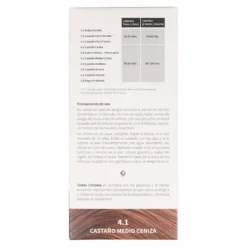 Tinte Chroma BIO Castaño Medio Ceniza 4.1 100 g