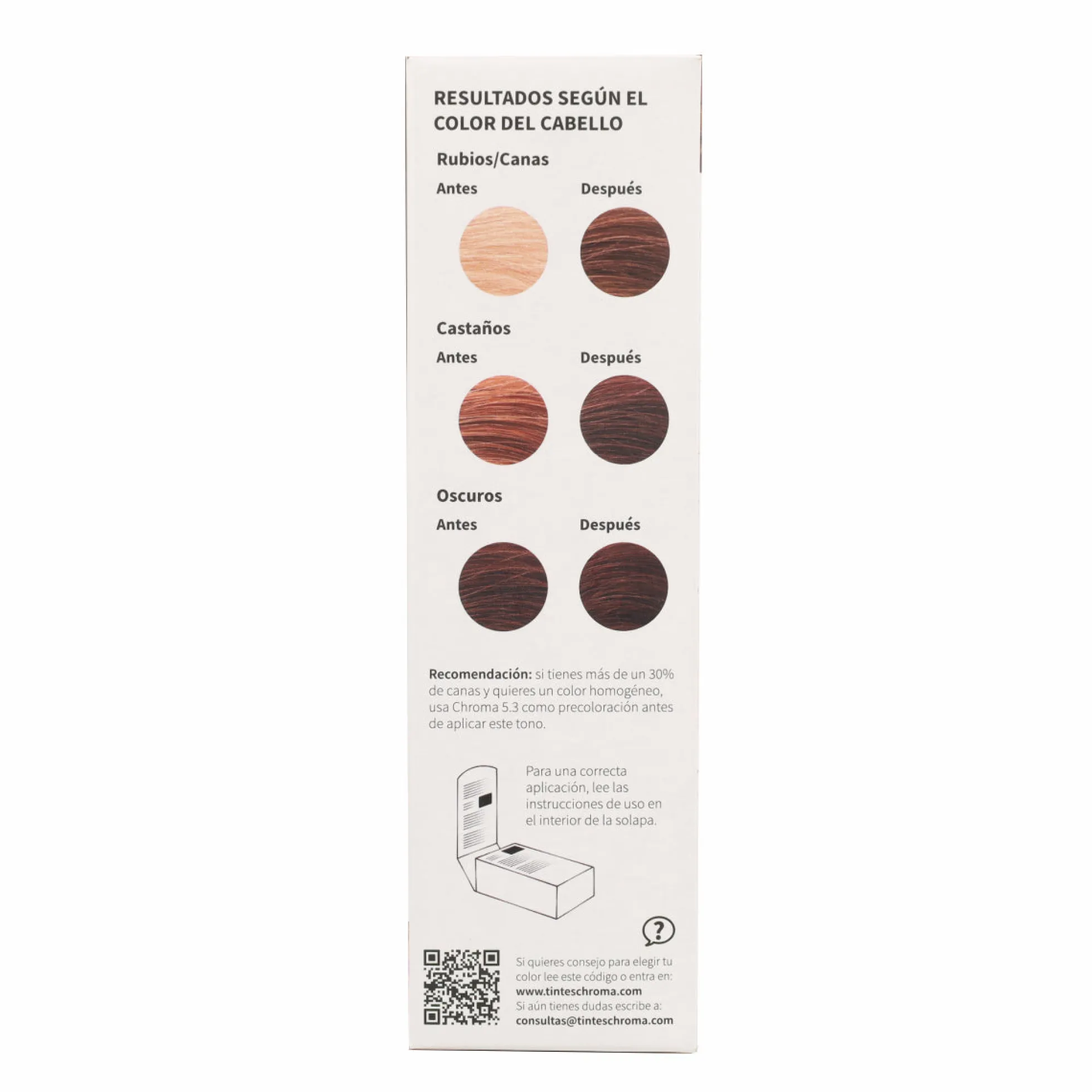 Tinte Chroma BIO Castaño Medio Ceniza 4.1 100 g