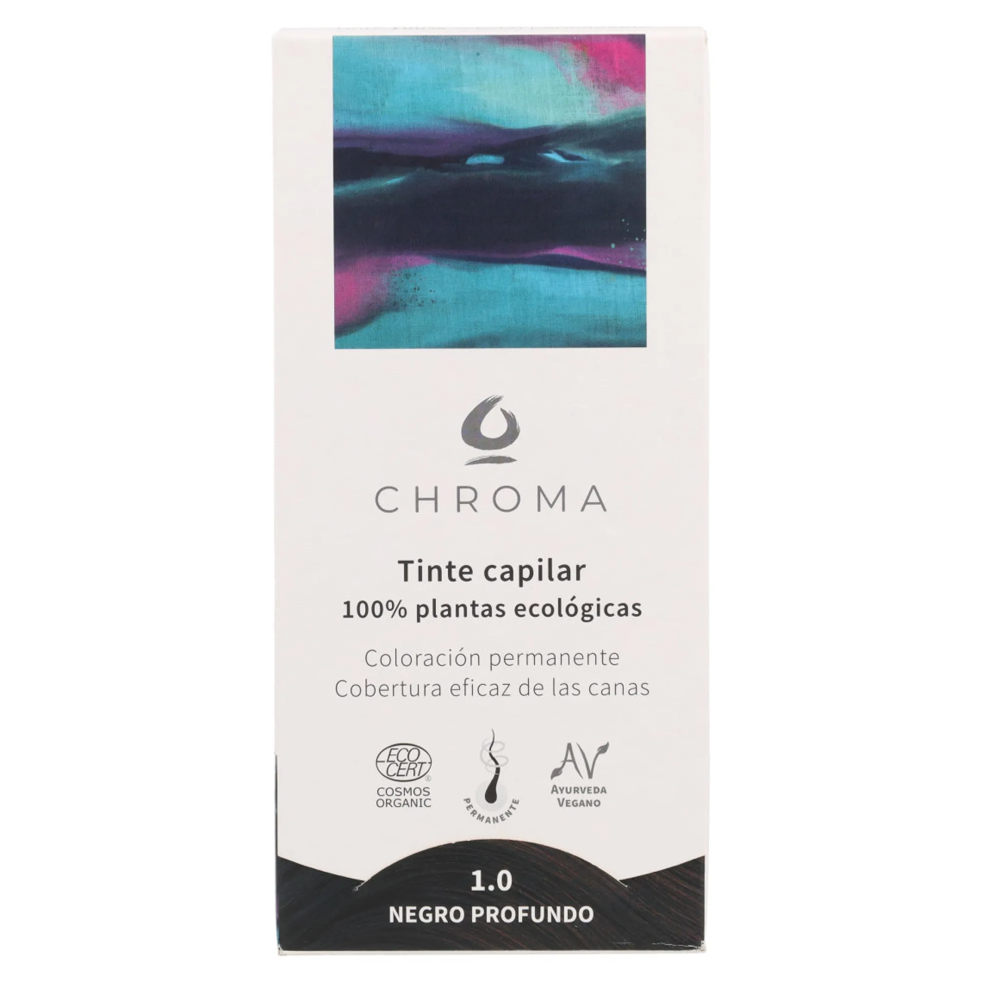 Tinte Chroma BIO Negro Profundo 1.0 100 g