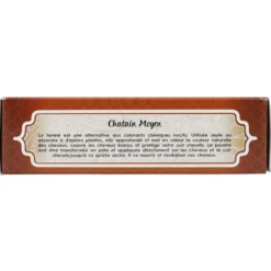 Tinte Henna Castañao medio en polvo Radhe Shyam 100 g