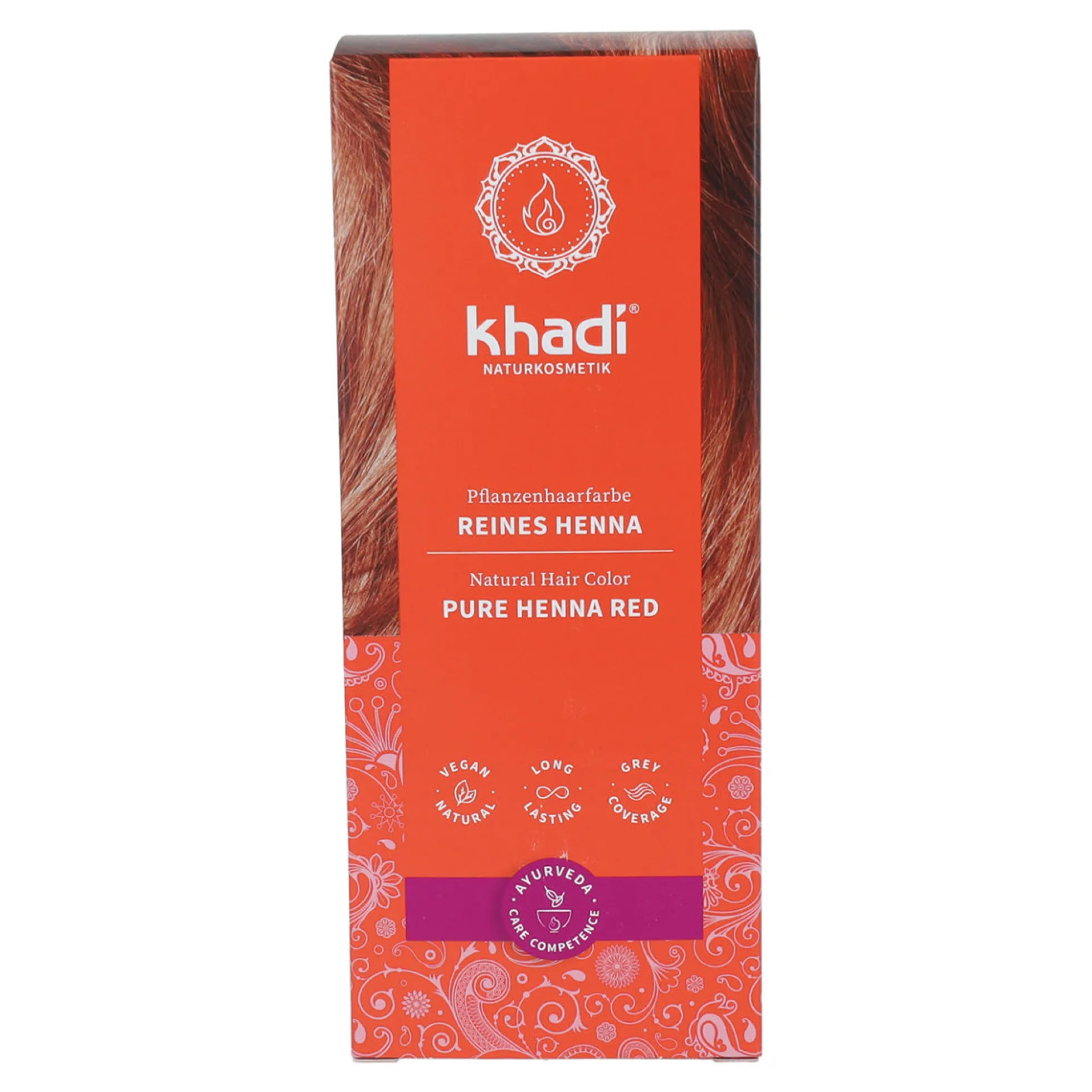 Tinte Henna natural Khadi 100 g