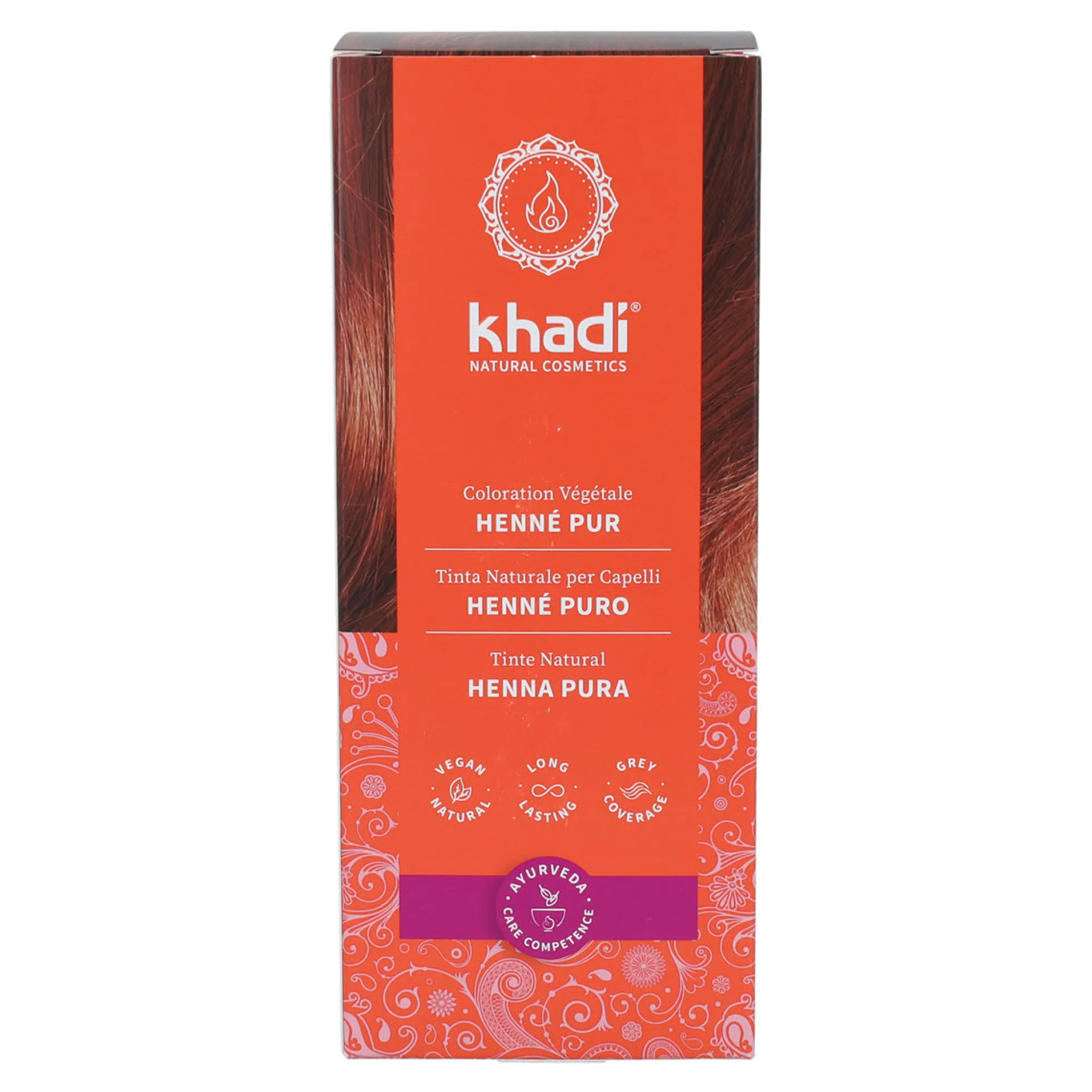 Tinte Henna natural Khadi 100 g
