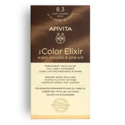 Tinte MY COLOR ELIXIR N8.3, APIVITA, 150 ml