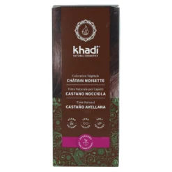 Tinte natural castaño avellana Khadi 100 g