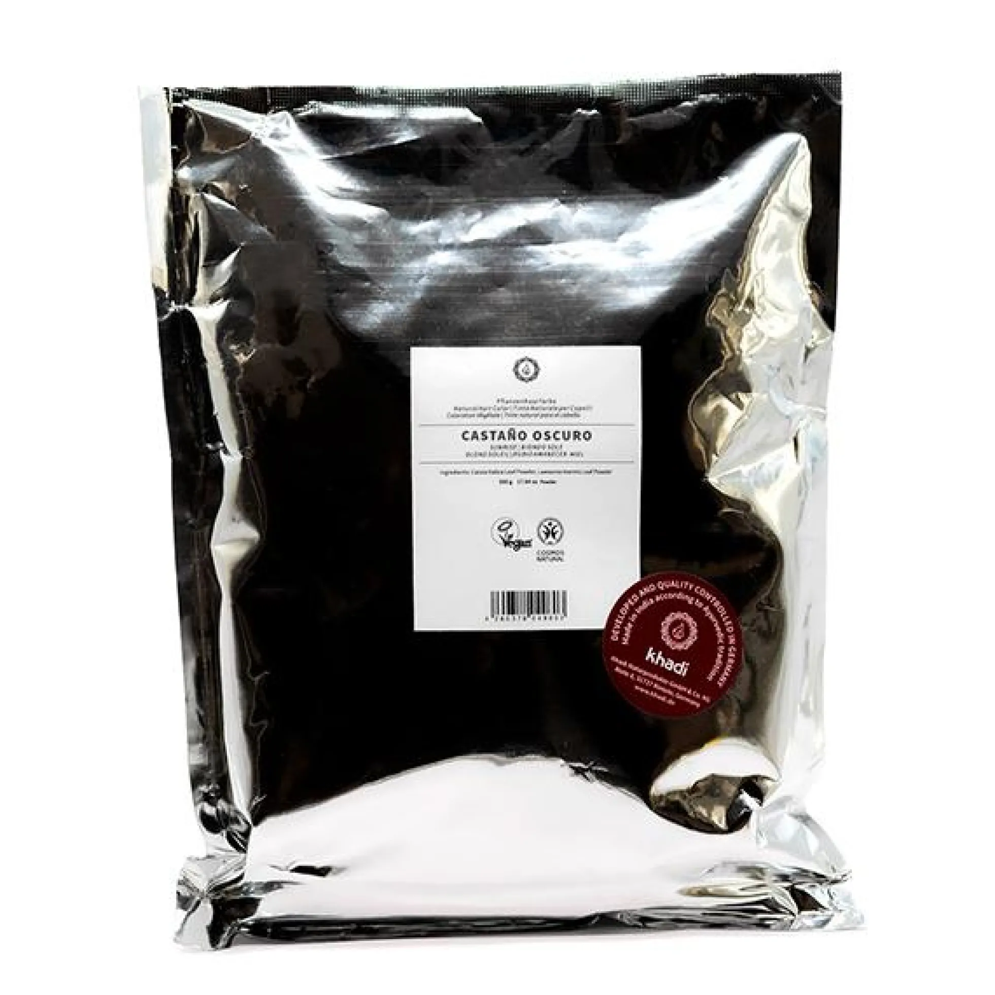 Tinte natural castaño oscuro Khadi 100 g