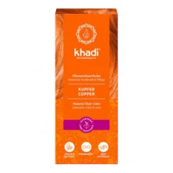 Tinte natural color cobre - rojizo Khadi 100 g