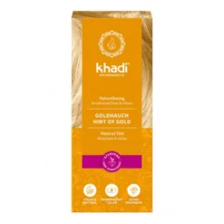Tinte natural rubio toque dorado Khadi 100 g