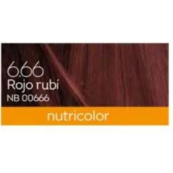 Tinte Rojo Rubí Dye 6.66 Biokap 140 ml