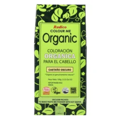 Tinte vegetal castaño oscuro Radico 100 g