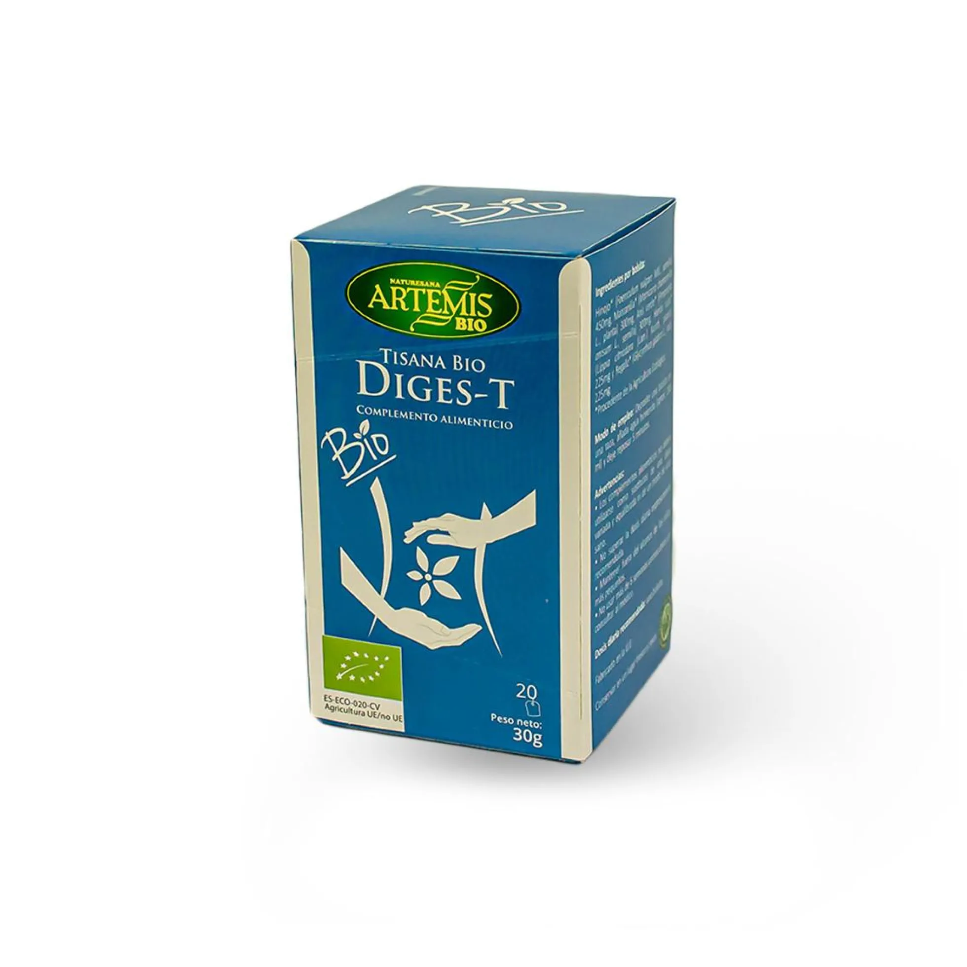 Tisana Diges T Artemis, 20 filtros.