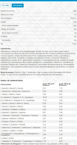 Titan - 3kg - Vainilla - Ganadores De Peso Con Proteína - Lifepro