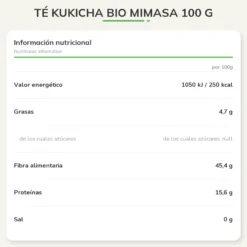 Té Kukicha Bio MIMASA 100 g
