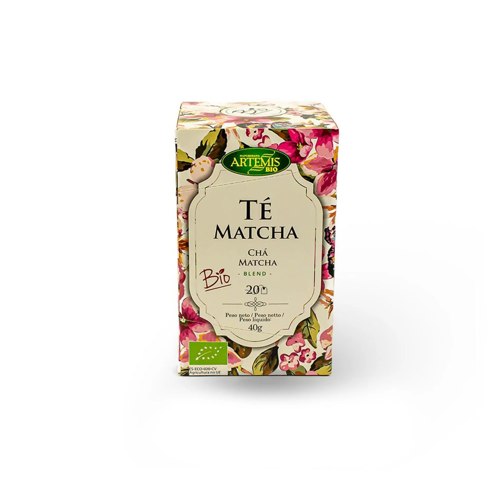 Té Matcha Blend Artemis Bio 20 bolsita