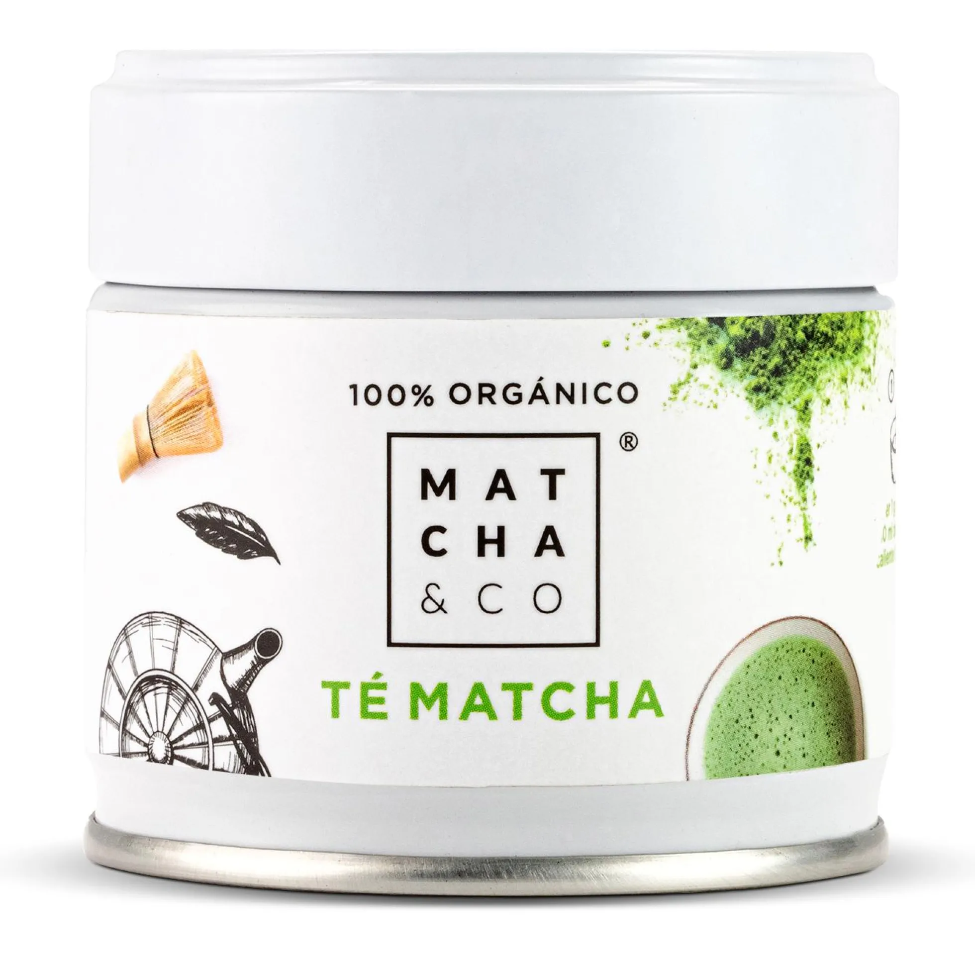 Té Matcha Ceremonial 100% ecológico Matcha & CO 30 g