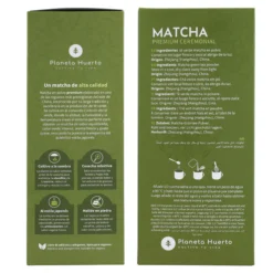 Té Matcha Grado Ceremonial Premium Planeta Huerto 200 g