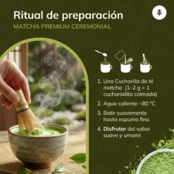 Té Matcha Grado Ceremonial Premium Planeta Huerto 200 g