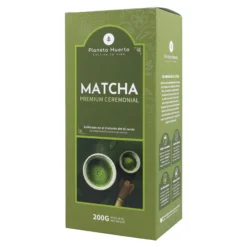 Té Matcha Grado Ceremonial Premium Planeta Huerto 200 g