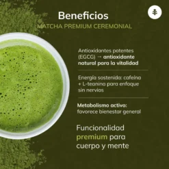 Té Matcha Grado Ceremonial Premium Planeta Huerto 200 g