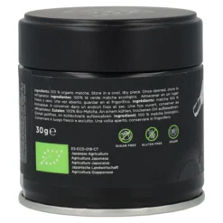 Té Matcha Premium Ceremonial 100% ecológico Matcha & CO 30 g