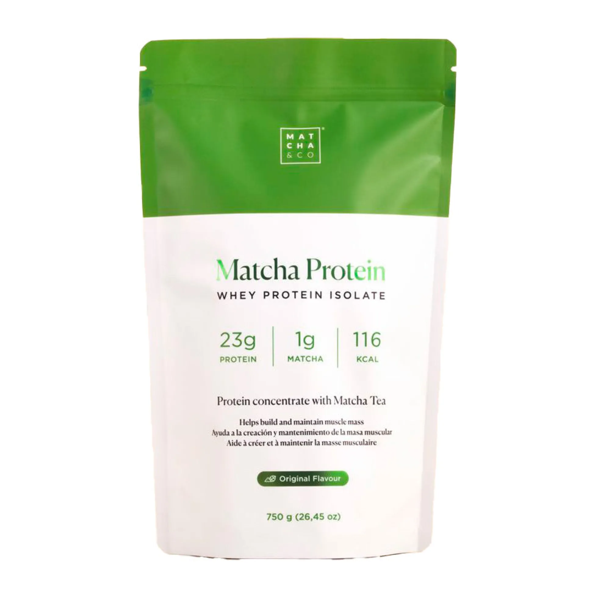 Té Matcha Proteina Original Matcha & CO 750g