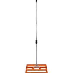 T-mech Rastrillo De Nivelación De Césped De Jardín De 50cm - Naranja