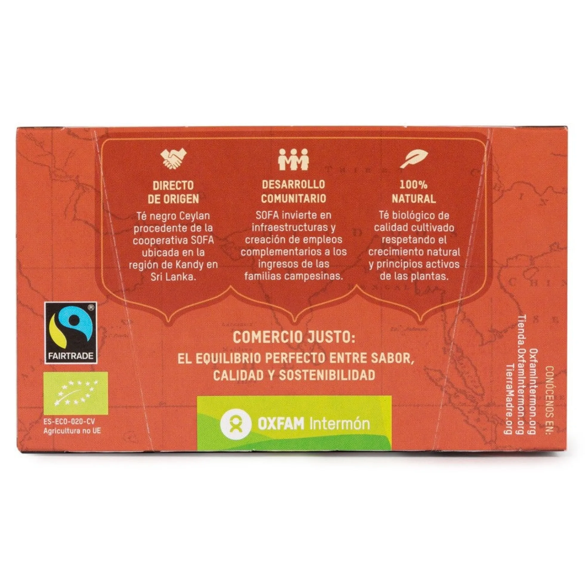 Té Negro Ceylan Bio OiTierra Madre 36 g