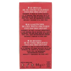 Té Negro Desayuno Inglés Bio Cupper 20 bolsitas