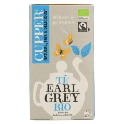 Té Negro Earl Grey Bio Cupper 20 bolsitas