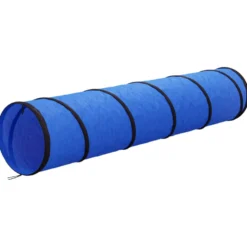 Túnel Para Perros Poliéster Azul Ø40x200 Cm
