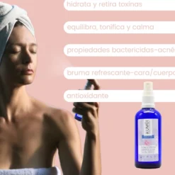 Tónico Bruma Facial - Hidrolato De Rosa Damascena Ecológico KUMUI 100ml