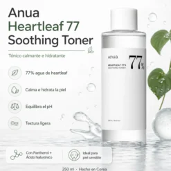 Tónico Facial Heartleaf 77% Soothing Toner Anua 250 ml