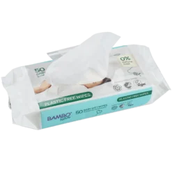 Toallitas Bambo Nature Plastic Free 50 uds