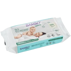 Toallitas Bambo Nature Plastic Free 50 uds