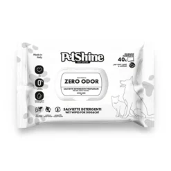 Toallitas Higiene Perro/Gato No-Odor Porrini 40 uds