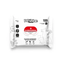 Toallitas Higiene Perro/Gato Clorexidina Porrini 100 toallitas por bolsa