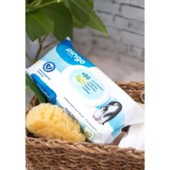 Toallitas húmedas de bebé 100% biodegradables 80 uds Pingo