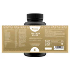 Toleriva Vecos 60 Cápsulas | Digestión Y Enzimas Digestivas | Probióticos, Lactasa Y Bromelaína